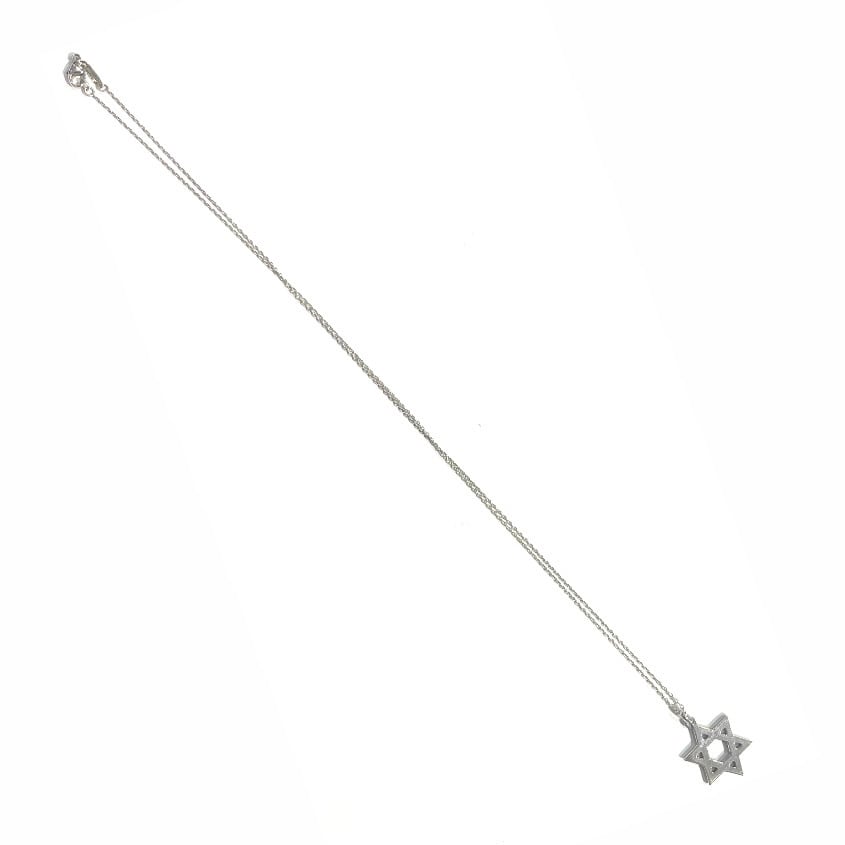 TIFFANY&CO.】T1986 スター・オブ・ダビデ ネックレス／シルバー925