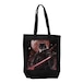 「紅月に斬る、影武猫（かげぶびょう）」 キャンパス布バッグ