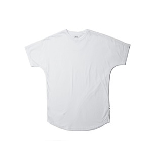 INDEX S/S SCALLOP TEE - WHITE