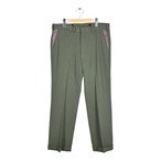80s 美品 エルエルビーン USA製 ヴィンテージ ウールパンツ ハンティング レザー切り返しポケット L.L.BEAN W36相当 古着 EZ0844