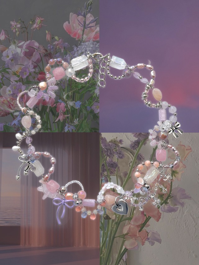 Sugar trip frill necklace.