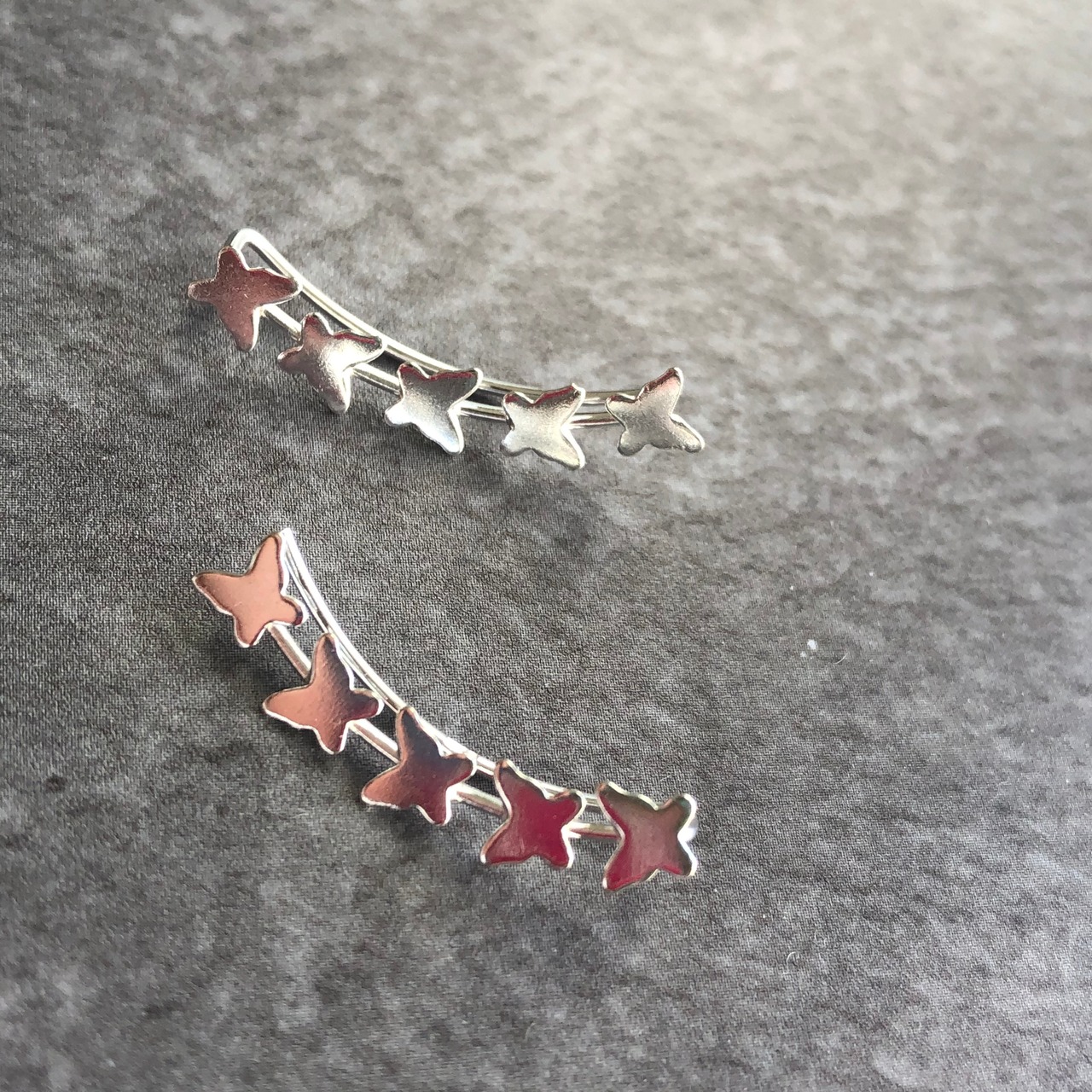 蝶々いっぱいイヤーカフ スターリング シルバー silver 925