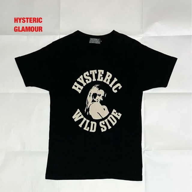 HYSTERIC GLAMOUR Tシャツ ヒスガール 黒 ユニセックス HYSTERIC  
