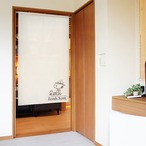 【受注生産】のれん PEANUTS ワンポイント 4種 幅85×丈150cm