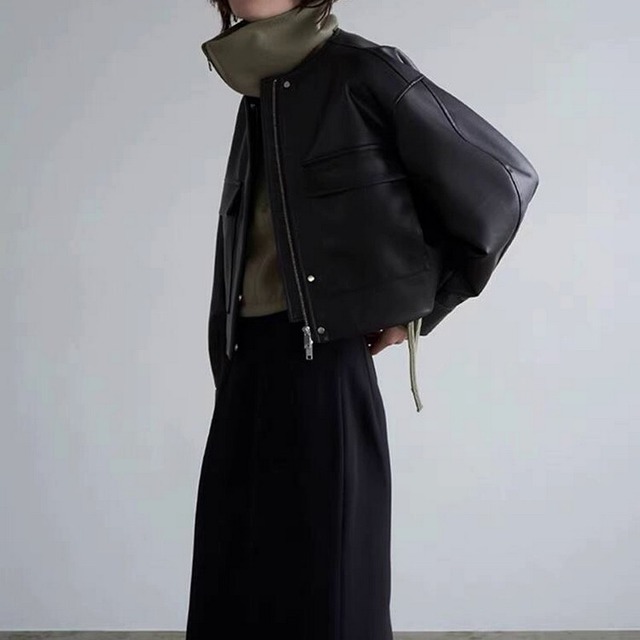 retro short jacket　W00074