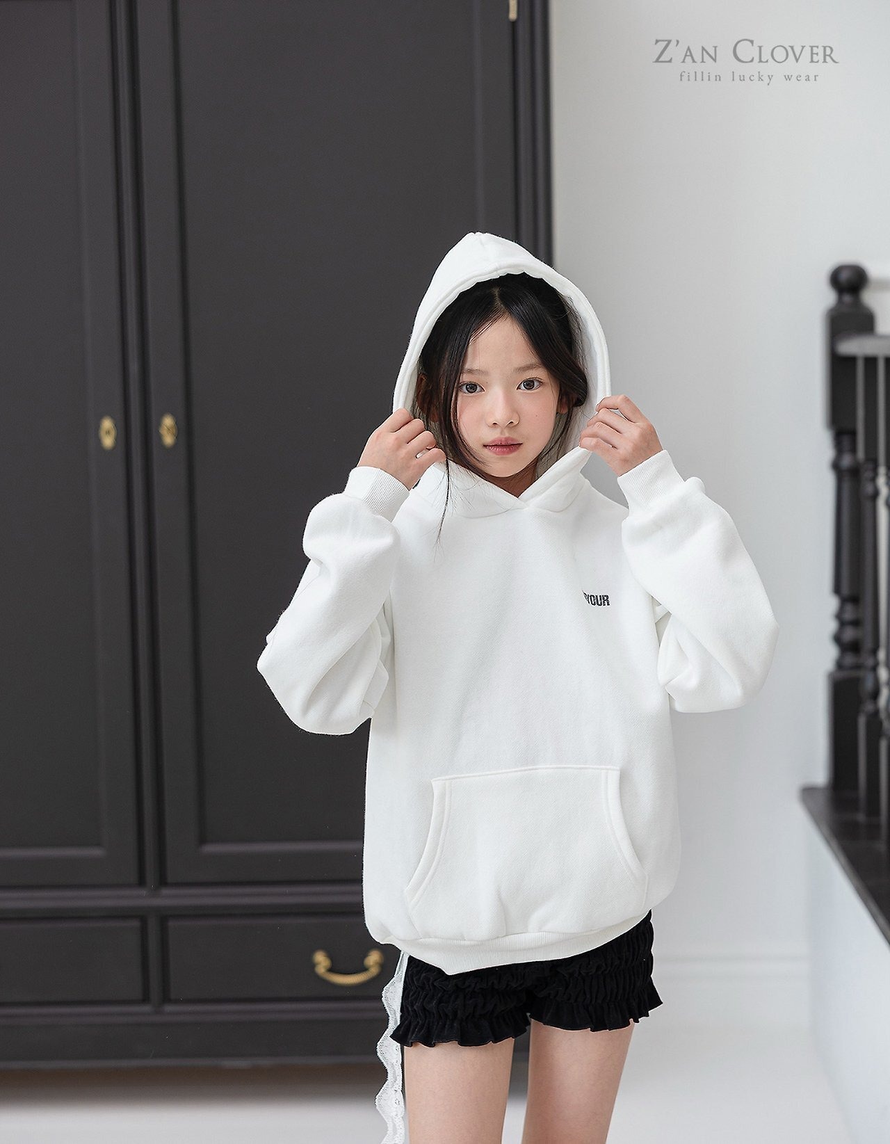 ZAN CLOVER［取寄］velour shirring short pants 26winter