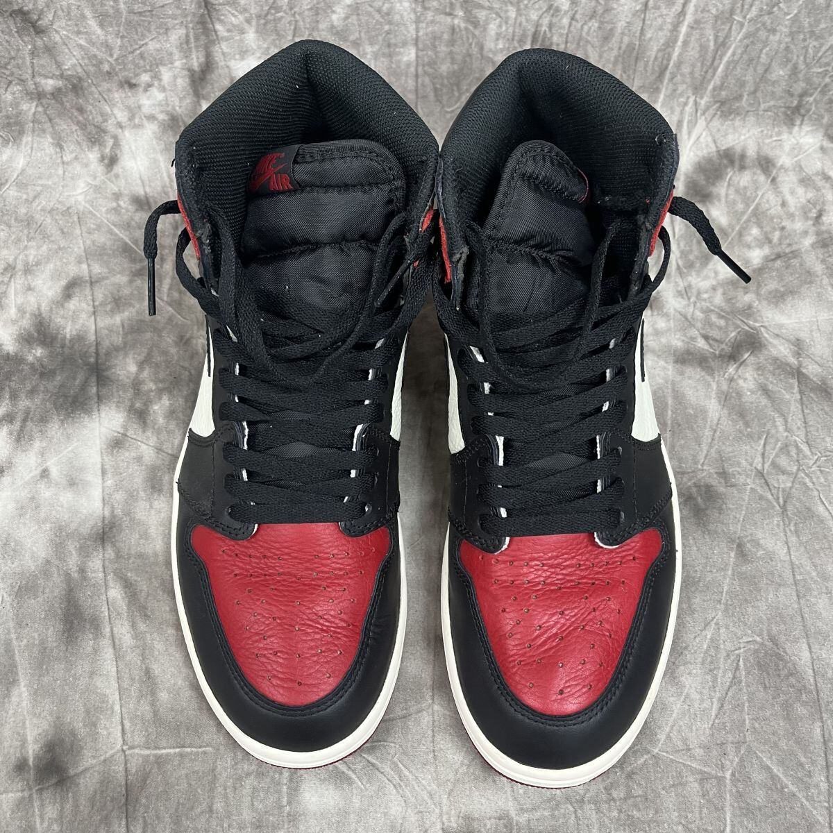 NIKE/ナイキ AIR JORDAN 1 RETRO HI OG BRED TOE/エアジョーダン1