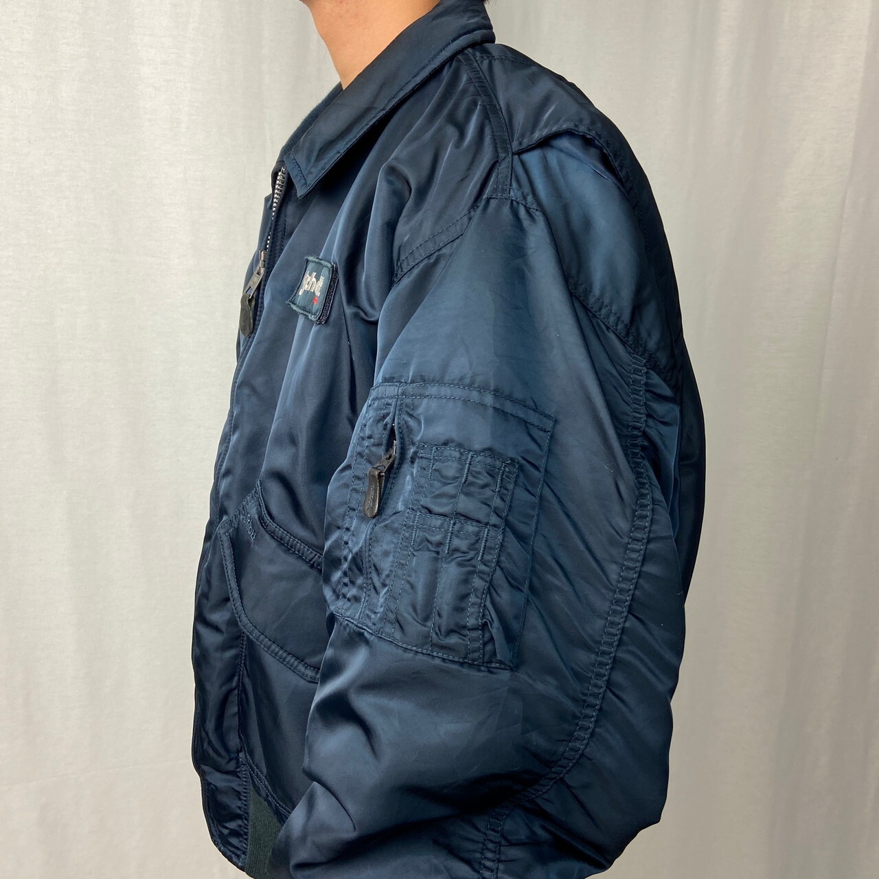 Schott ショット CWU-R ミリタリー フライトジャケット メンズ2XL 古着 