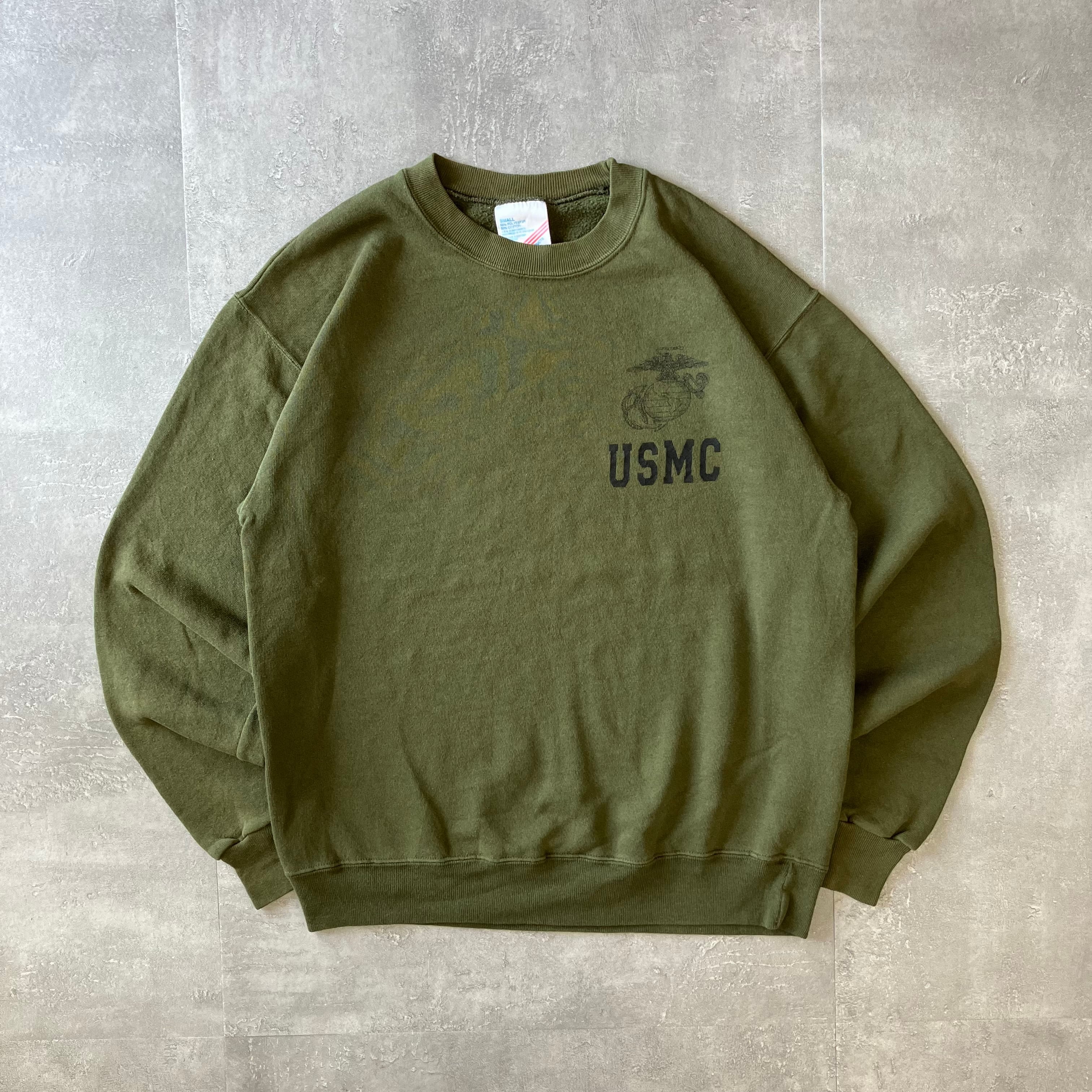 U.S.M.C 90s ミリタリー スウェット プリント S No.2068