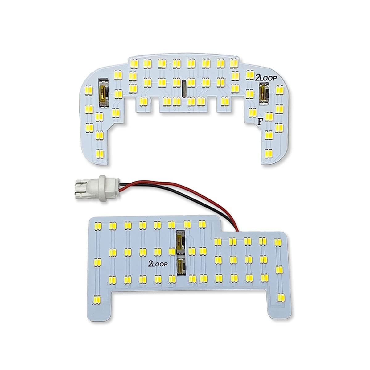 2LOOP(ツーループ) 2点 R4.4~ 【 5型以降 】エブリィワゴン DA17W スクラムワゴンDG17W NV100クリッパーリオ LEDルームランプ -2色切替※ハイルーフ車用