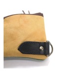 ポケット財布  / Harf & Harf knife-shape pocket wallet /オリーブ ＆ マスタード レザー