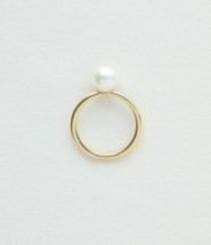 13006 - Tansui Pearl Ring - K18YG-14号