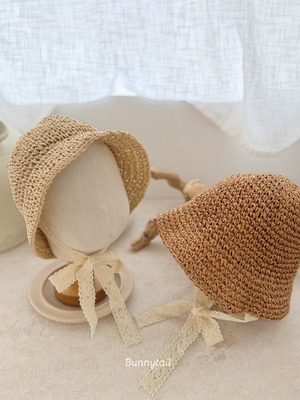 予約：Lace bucket hat〔Bunnytail〕