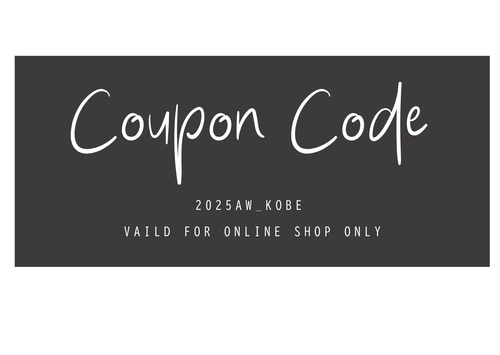 coupon code_KOBE_limited
