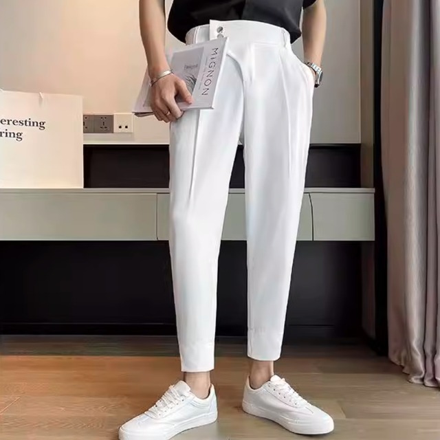 ラップウエスト　クロップドパンツ　2カラー　LB0609