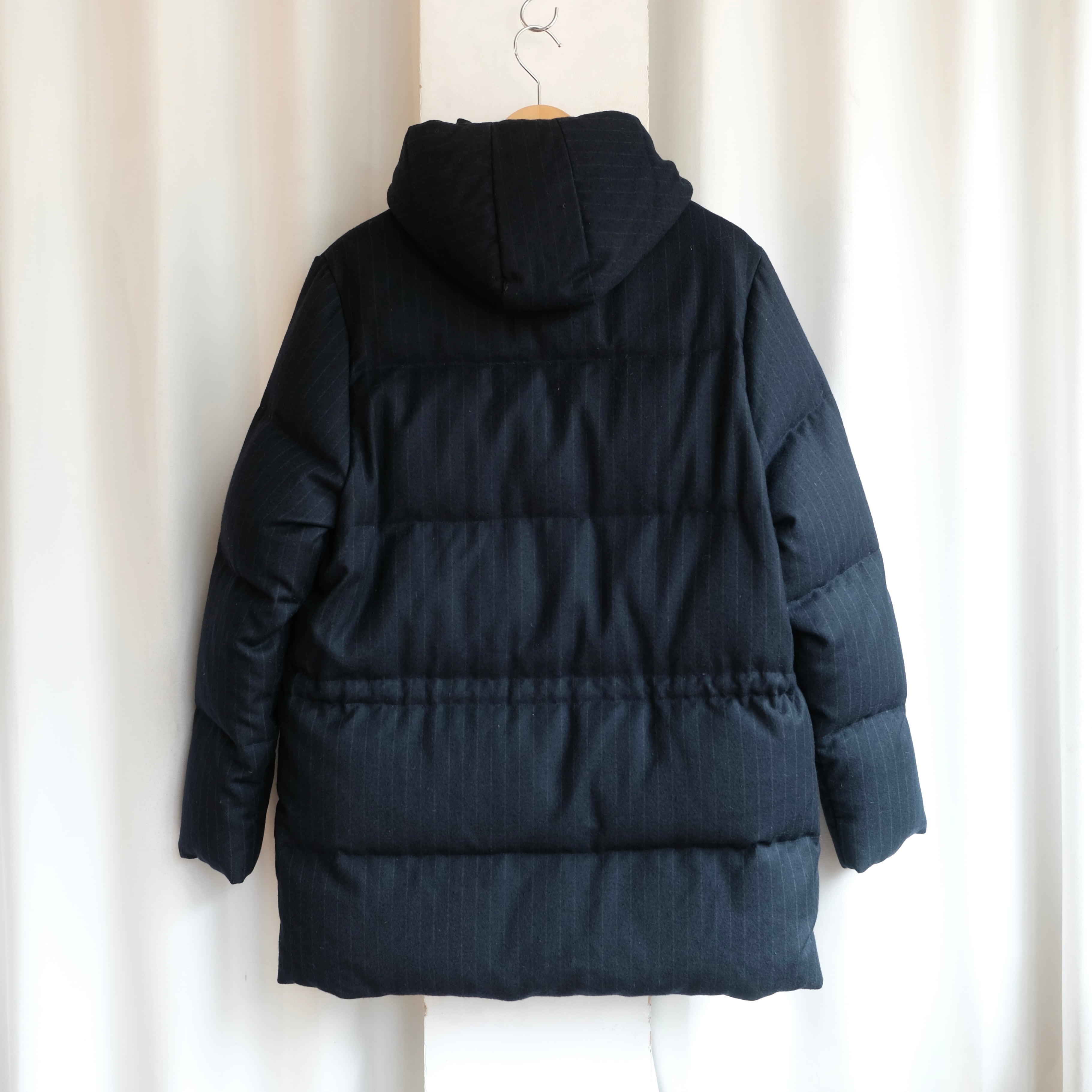 MONCLER BLUE TAG WOOL DOWN JACKET OLD MODEL | safarionline
