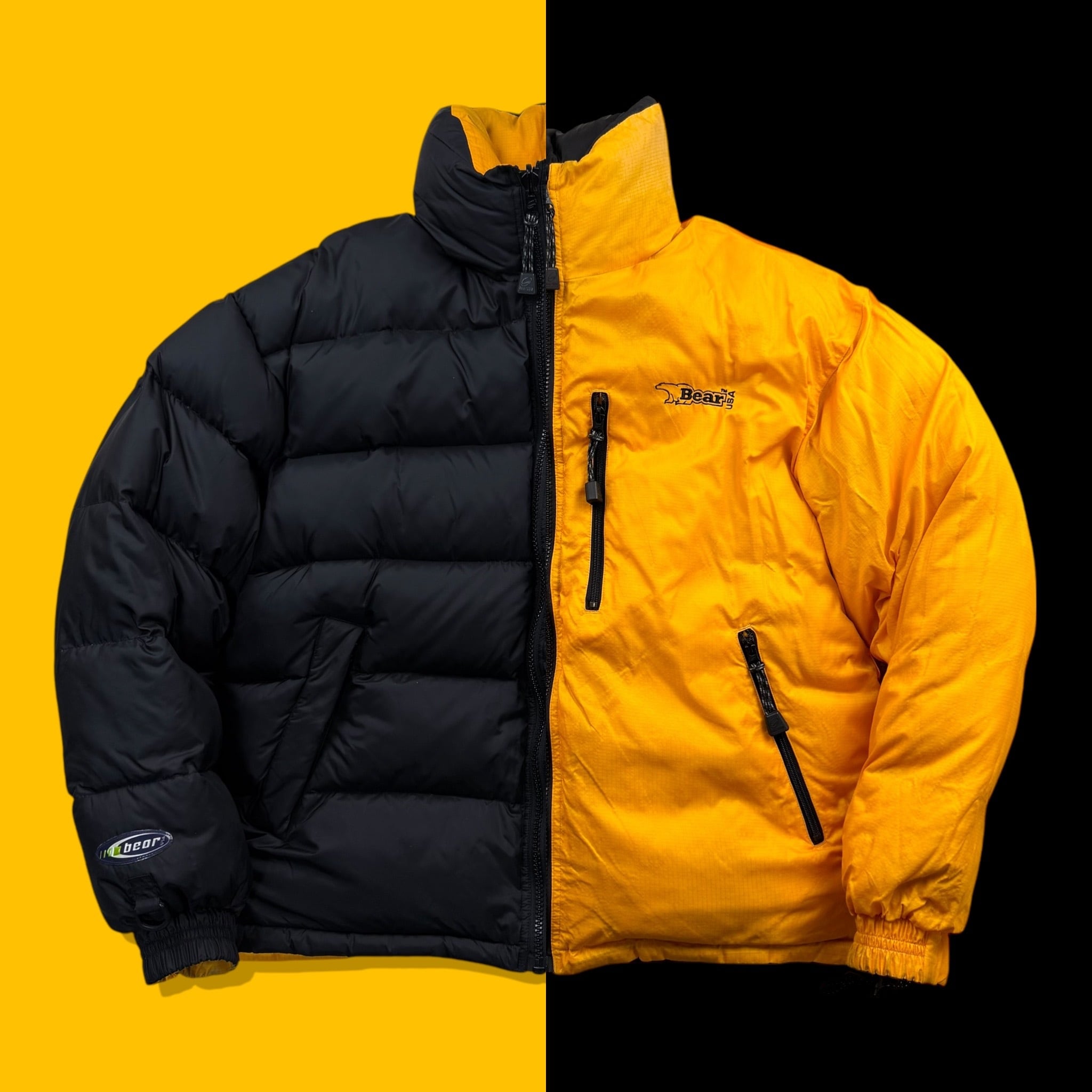 90s Bear USA Reversible Down Jacket | MARKET