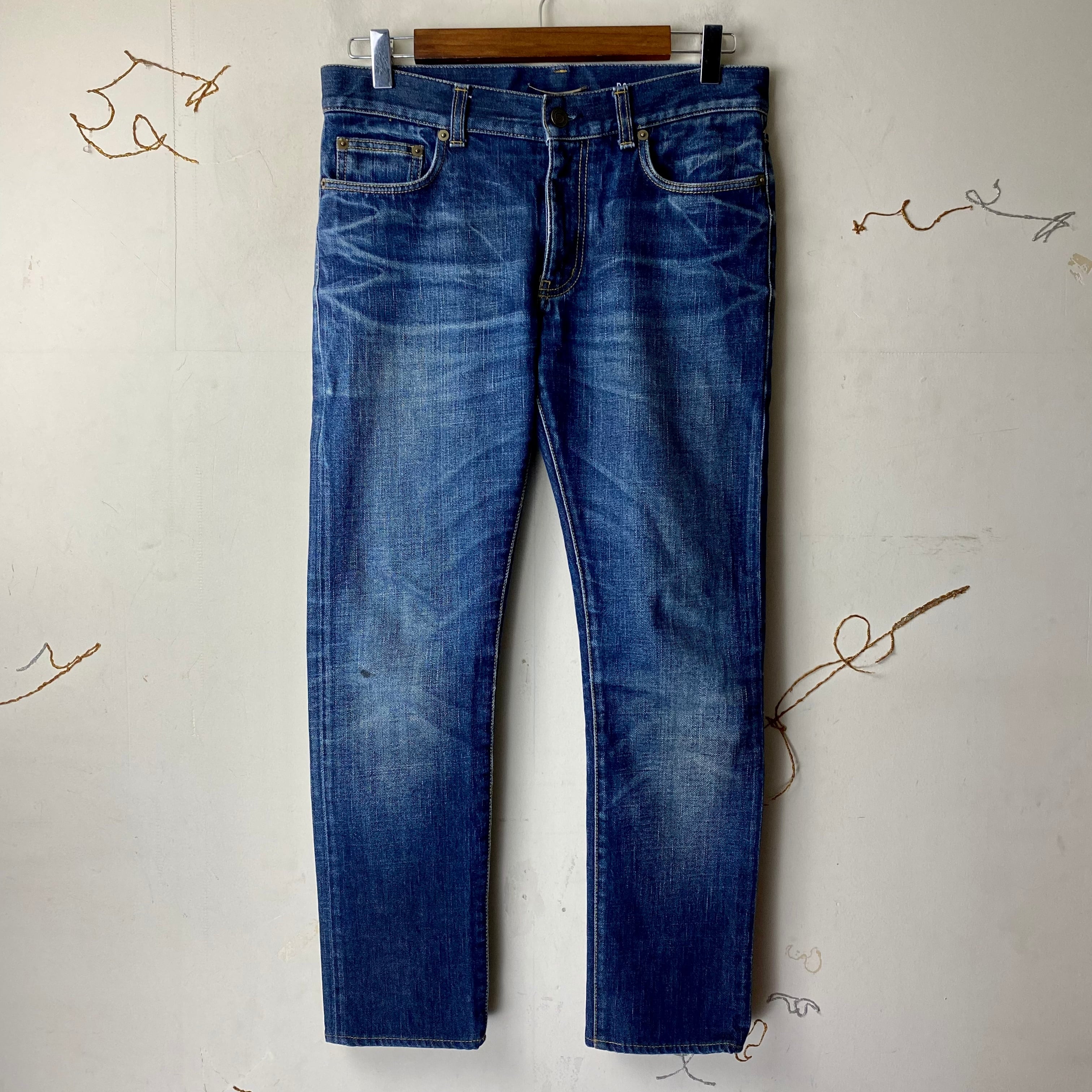 2013SS SAINT LAURENT PARIS denim pants | NOIR ONLINE