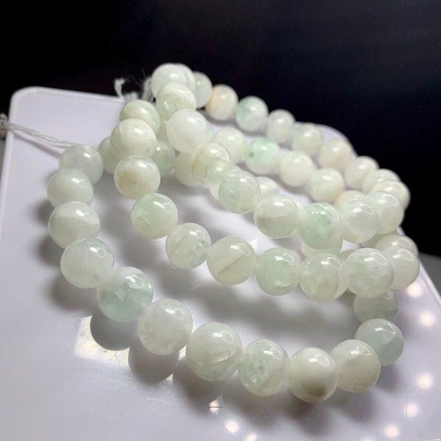 水晶×フローライト☆フローライトシリカブレスレット