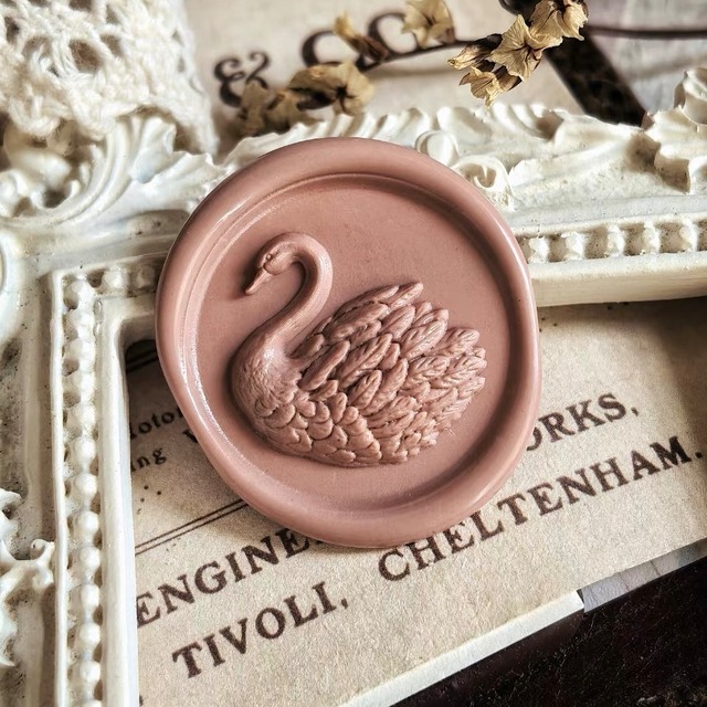 【SELECT】Wax Seal Stamp│ SWAN②【OCEANIC】