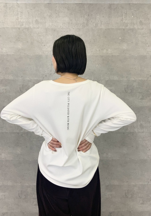 "PULSATE" ロングＴEE　85263907　ANNA KERRY　アンナケリー