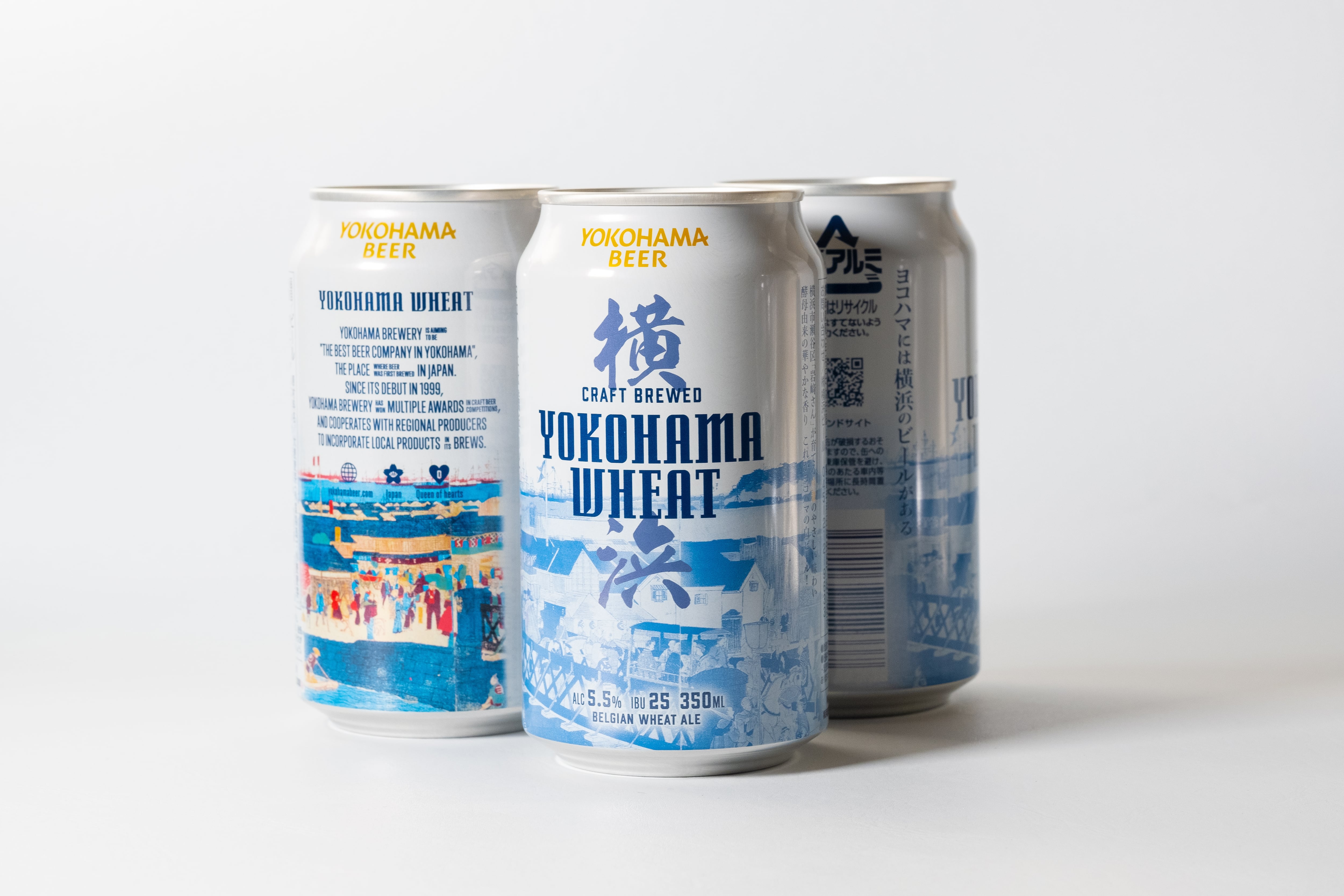 【ヨコビの缶ビール】簡易BOXでのお届け  横浜ウィート350ml  24本セット/BELGIAN WHEAT ALE