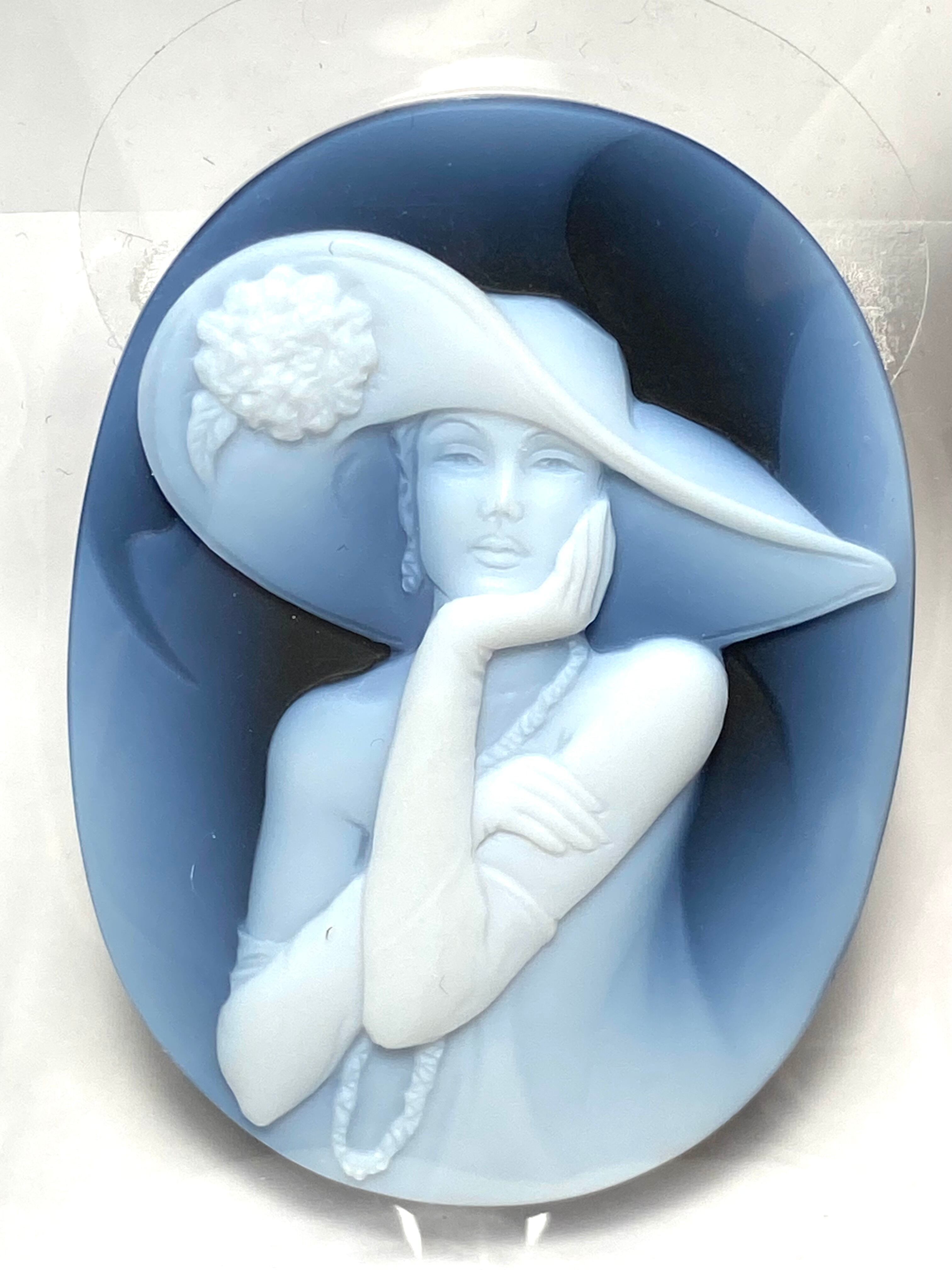 9.シェルカメオ（舟）［No.HA-2134］ | デザインアトリエ -kakera-