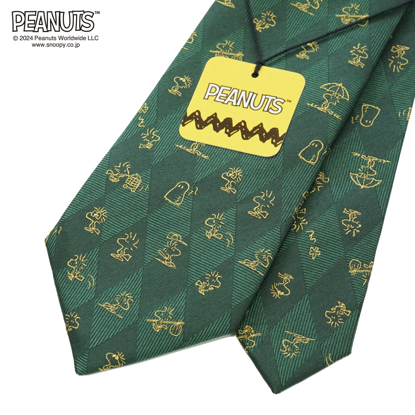 70s ウッドストック柄　ネクタイWoodstock ヴィンテージ 70s オリジナル ウッドストック柄 ネクタイWoodstock ヴィンテージ