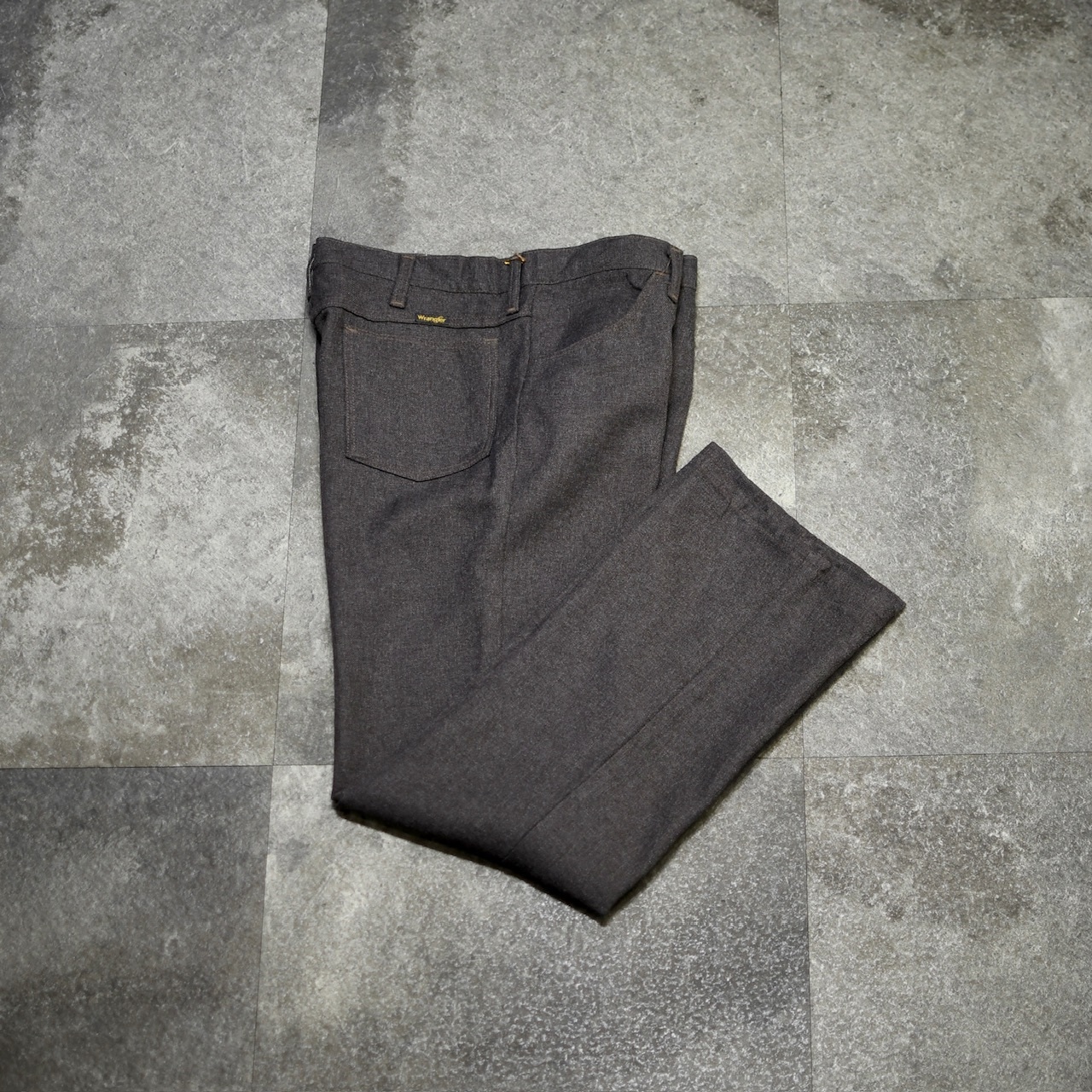 80's~ Wrangler launcher pants brown