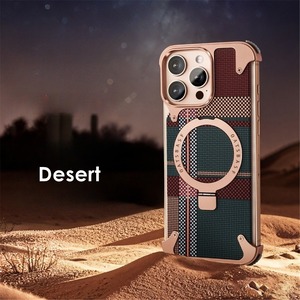 ◆iPhone 16/Pro/Pro Max◆ Carbon Fiber Texture Metal Phone Case / カーボンファイバー テクスチャー メタル スマホケース