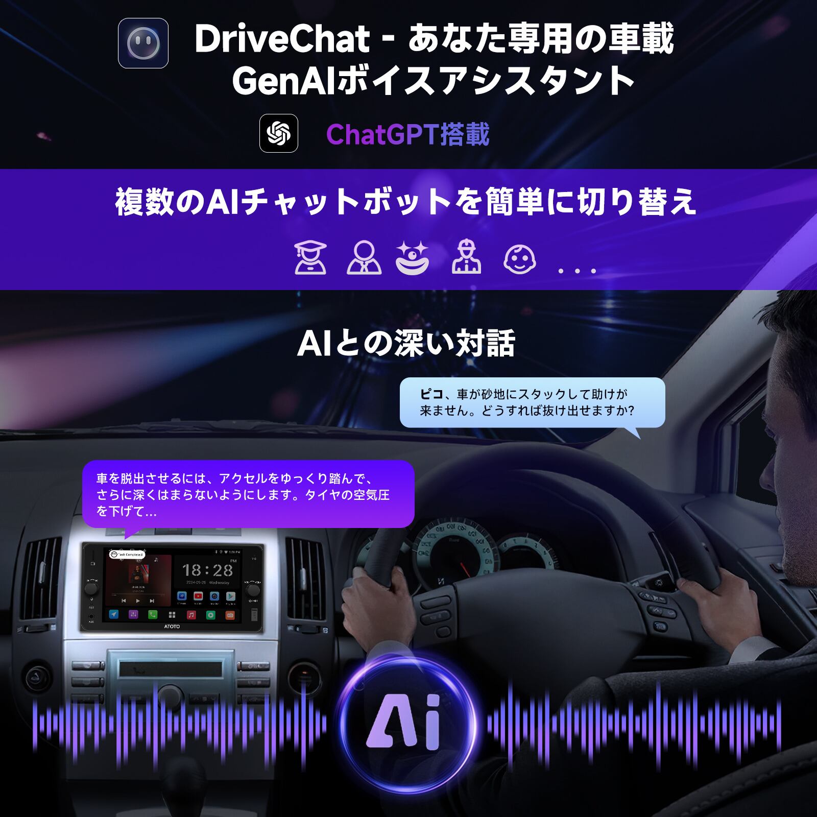 た*し様 【完全未開封】ATOTO A5LTYB7T (2G+32G) A5LTYB7T トヨタ用7インチワイド 2G+32G | ATOTO公式プロ代理店