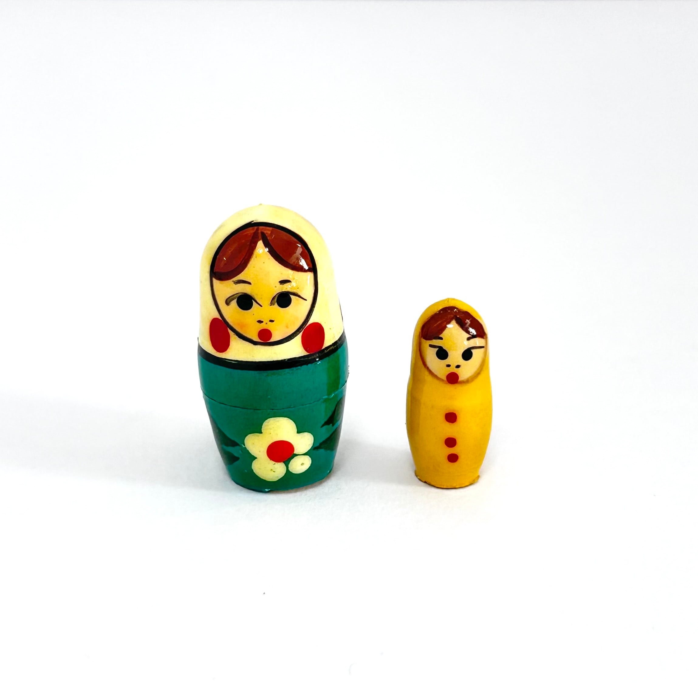 マトリョーシカ フラワー B 小 10cm 5ピース セルギエフパサード