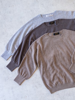 [HUG O WAR]スパンコールドルマンニットプルオーバー