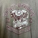 00s Harley-Davidson ドクロ エンジン バイカー ノースリーブ T-Shirt ヴィンテージ ハーレー カーキ XL フェード ロゴ タンクトップ