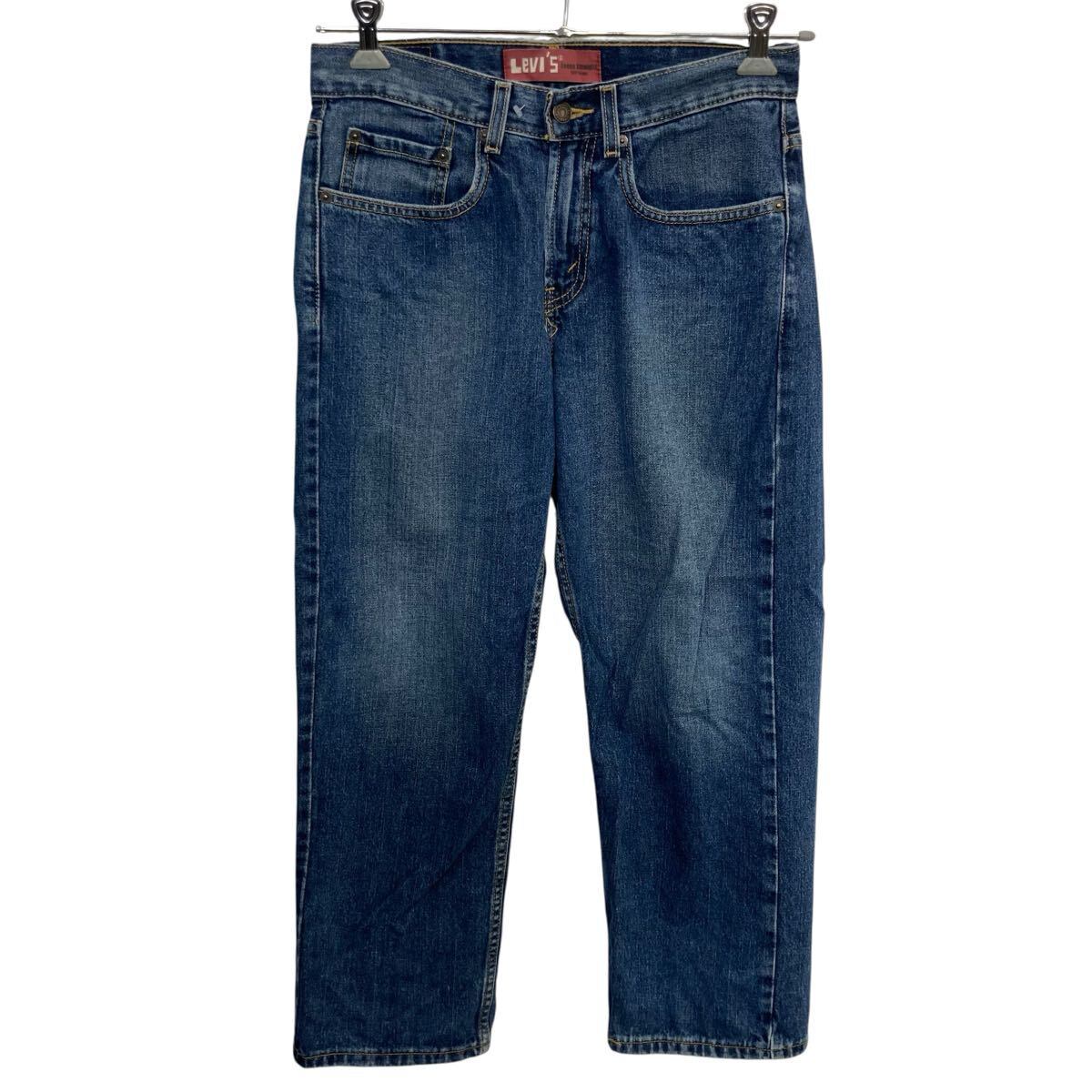 ANCELLM DAMAGE SELVEDGE DENIM STRAIGHT 5P PANTS (INDIGO) ANC-PT11