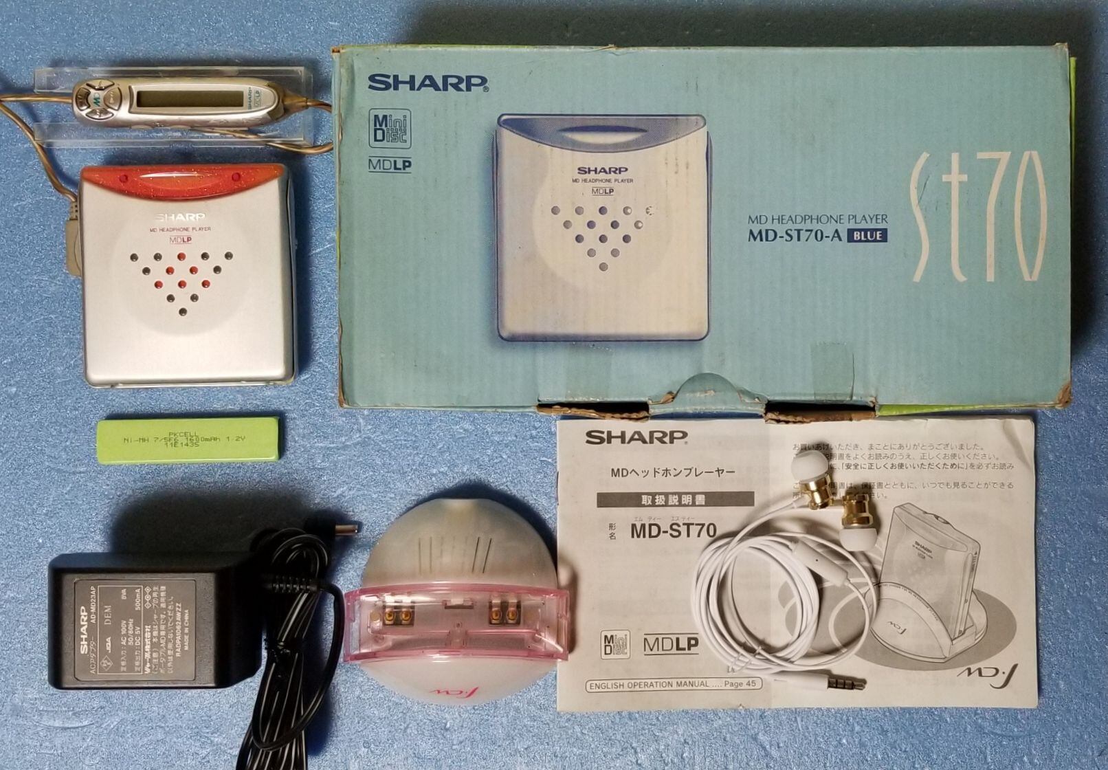 SHARP MDヘッドホンプレーヤー 本体完動品 SHARP MDヘッドホンプレーヤー 本体完動品 【公式通販】
