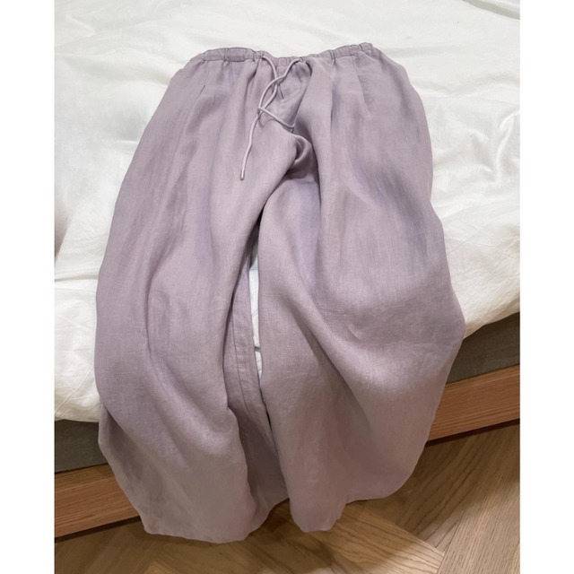 ふんわり　Aライン　ワイドパンツ  00176