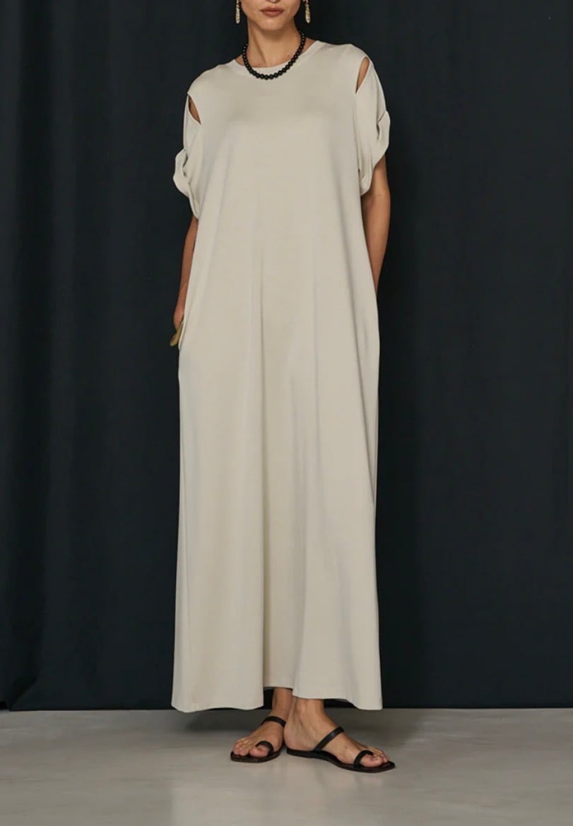 YENN 】 EYELETS TEE DRESS | valance 福井｜レディース セレクト