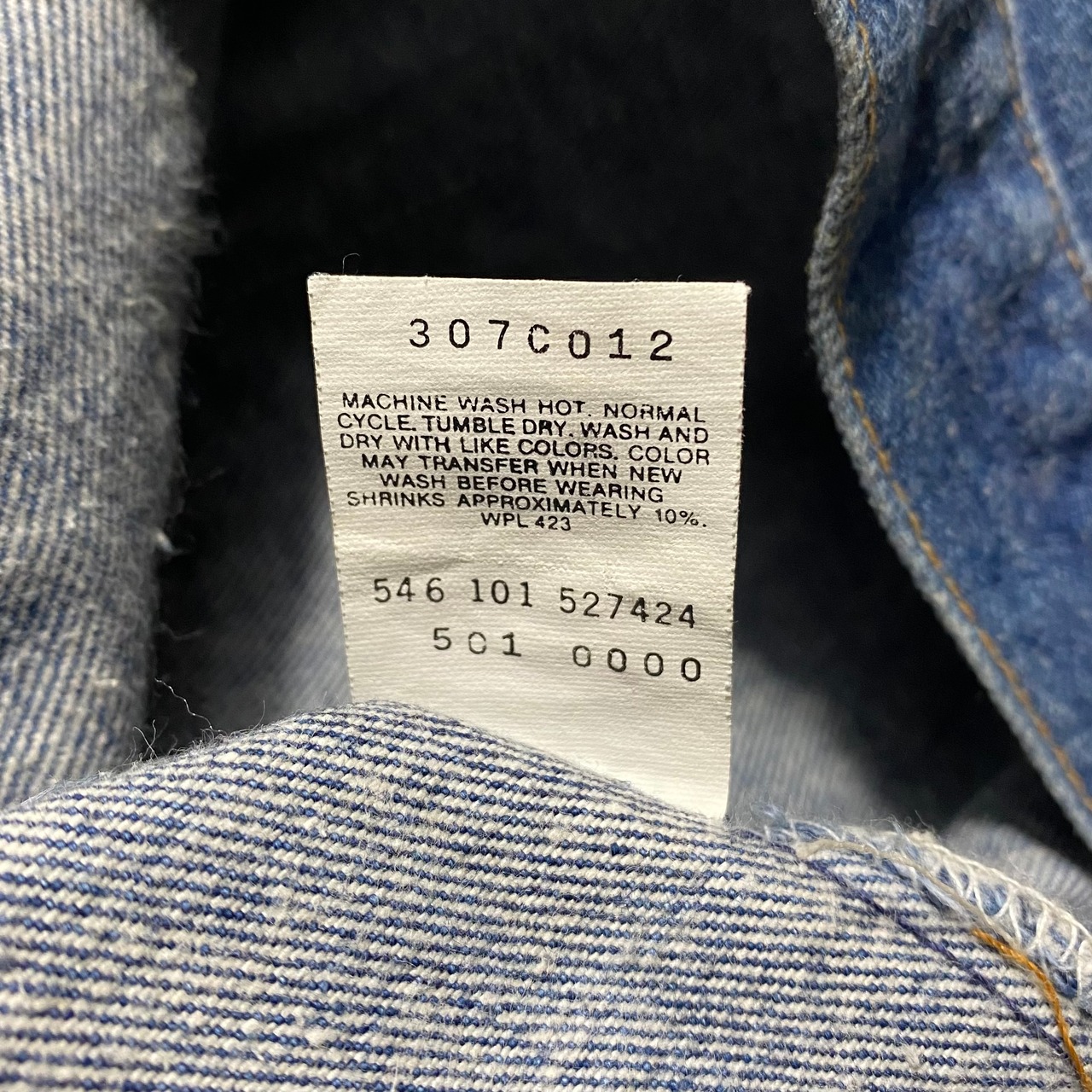 LEVI’S 501xx denim pants made in USA