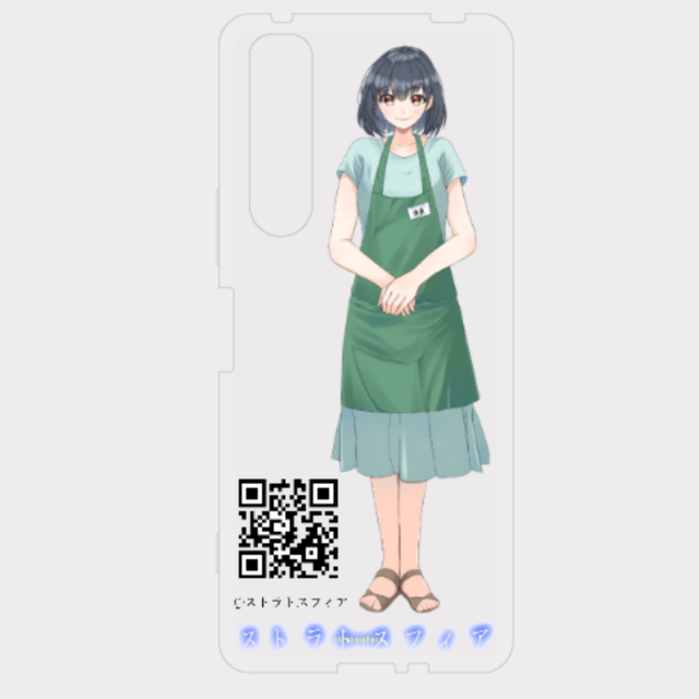 Androidスマホケース「須東さん」_ソフトケース_クリア