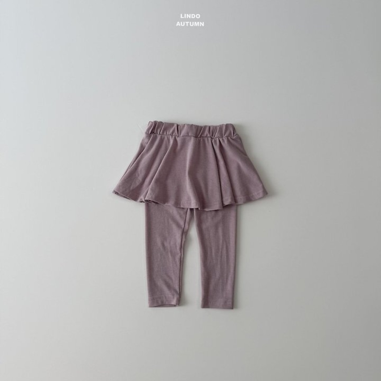 韓国子供服 / LINDO / フレア スカート付きレギンス / 秋服 *XS~XL*