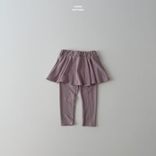 韓国子供服 / LINDO / フレア スカート付きレギンス / 秋服 *XS~XL*