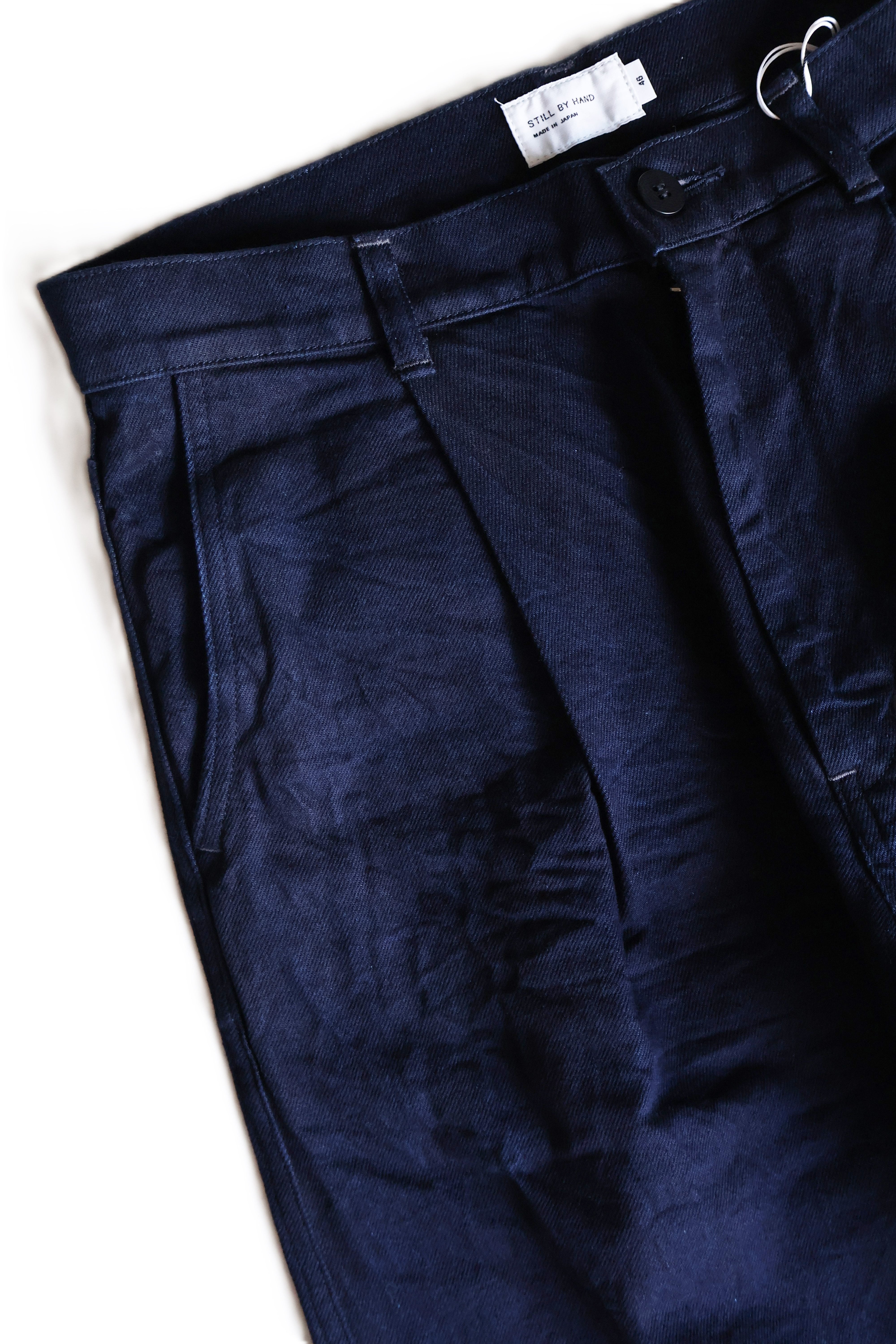STILL BY HAND ディープタックデニムパンツ DN03261 | Lampa