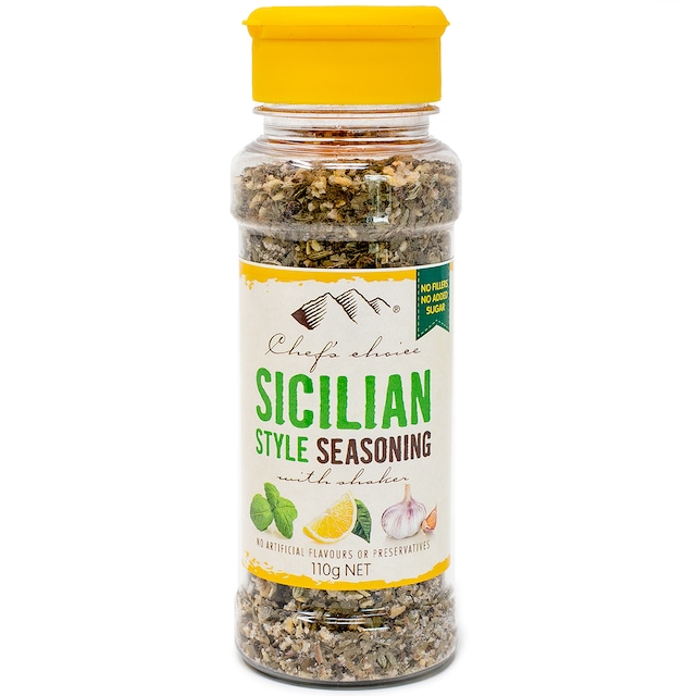 シェフズチョイス BBQシーズニング シシリアンスタイル 110g (有機栽培原料) Sicilian Style Seasoning