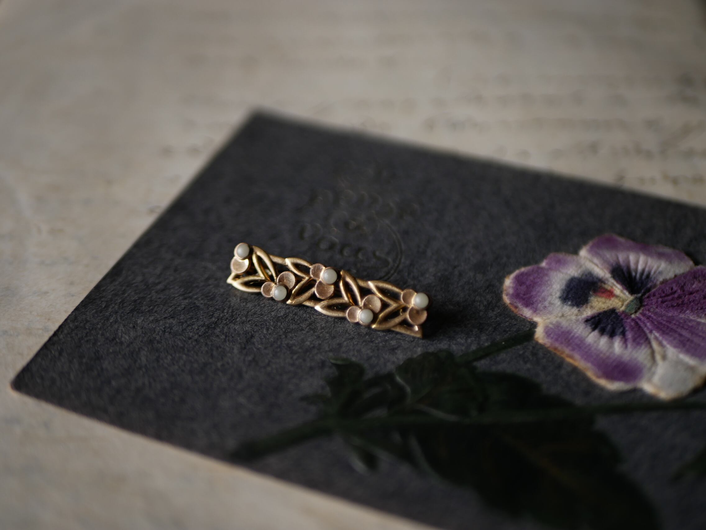 FIX アンティークブローチ ヴィンテージアクセサリー フランス ヴィンテージ ブロカント