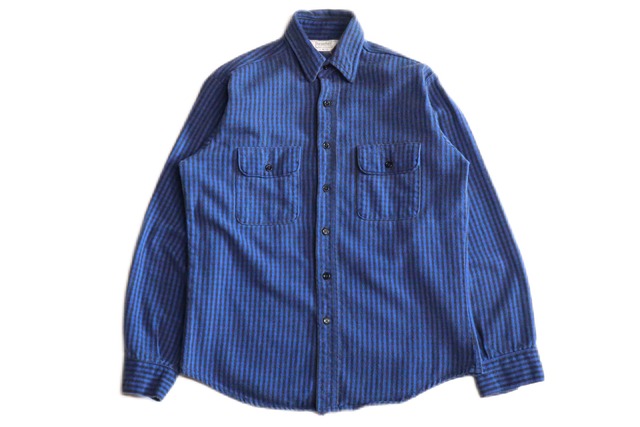 USED 80s FIVE BROTHER Heavy flannel shirt - Medium 02294