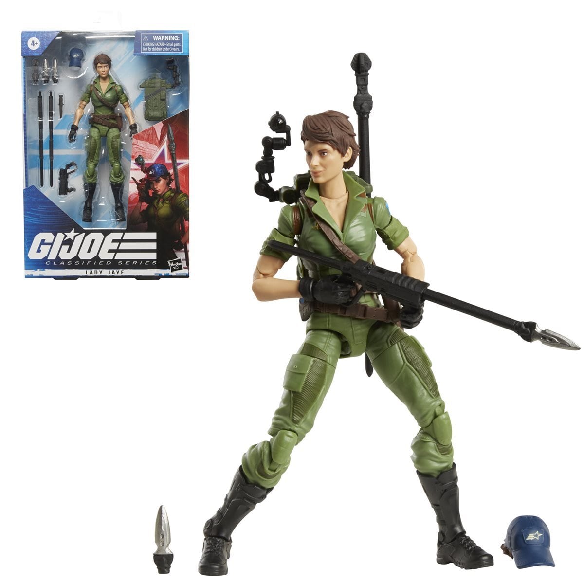 G.i.ジョー フィギュア ヴィンテージ タカラ ハズブロ GI Joe ハズブロ G.I.ジョー クラシファイドシリーズ 25 レディ・ジェイ 6