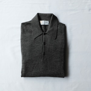 JOHN SMEDLEY 90s OLD MODEL "RARE COLOR" MERINO WOOL POLO SHIRT