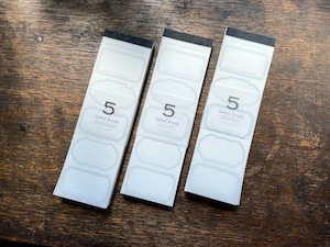 5frame label book 【Bronze&Dark blue / Silver&Red / Green&Black 】