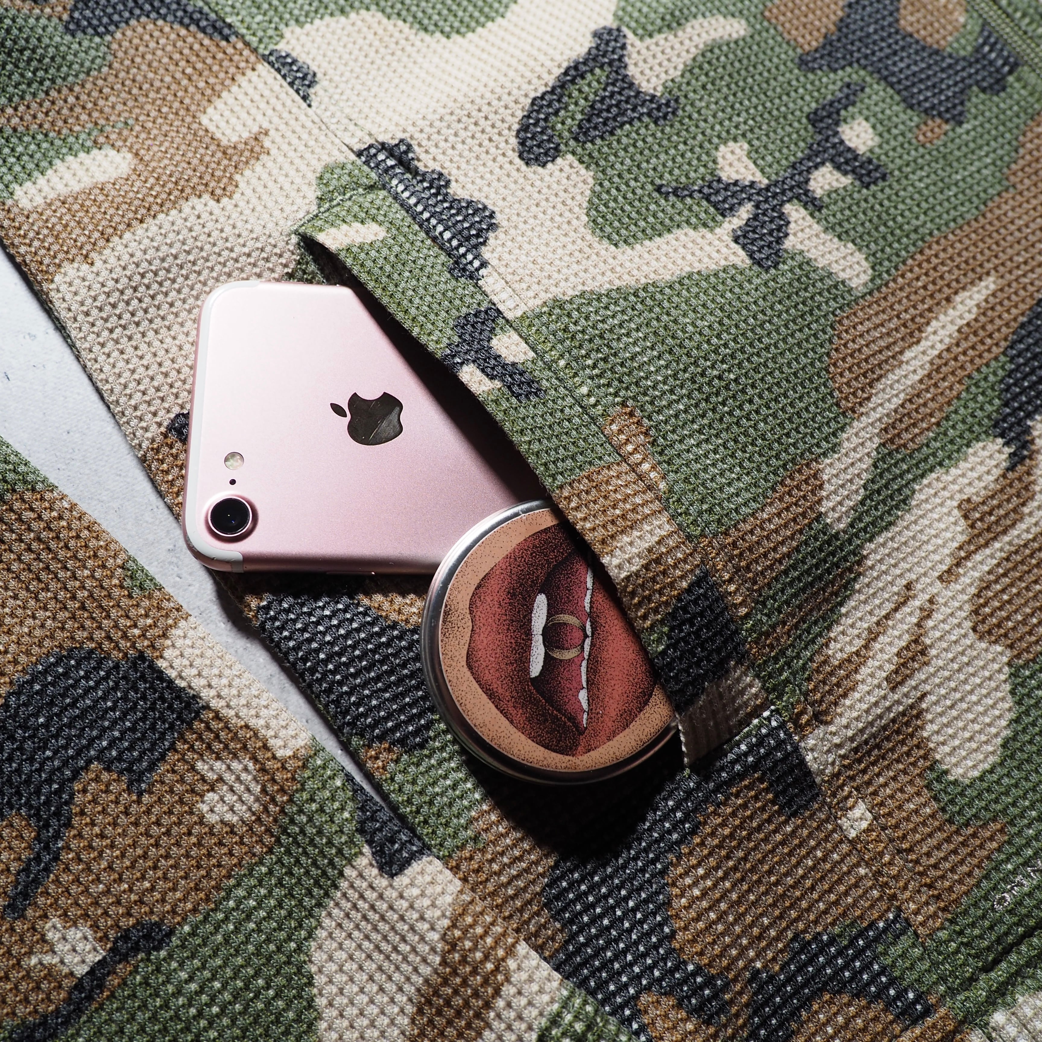 ” Columbia Titanium ” camouflage pattern thermal full zip Parker